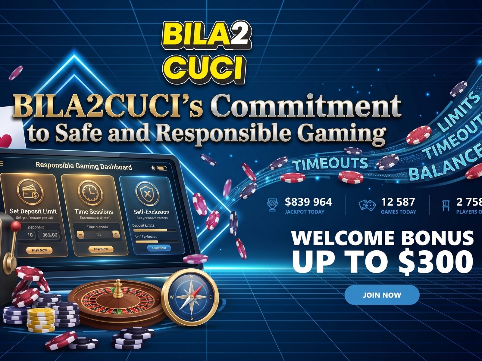 BILA2CUCI's Commitment to Safe and Responsible Gami - {dede:global.cfg_webname/}