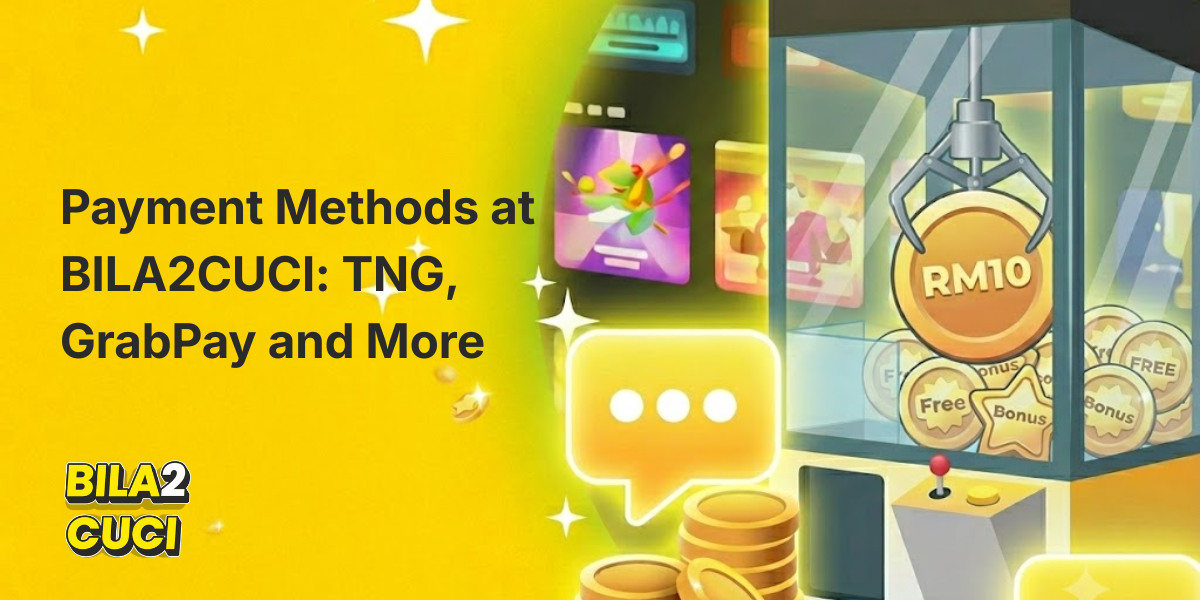 Payment Methods at BILA2CUCI: TNG, GrabPay and More